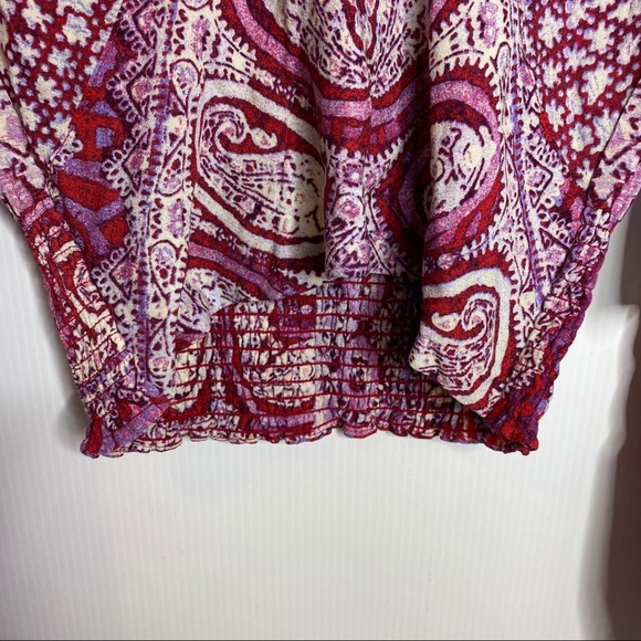 Free People- Wild and Free Blouse - Size Small - Picture 4 of 8